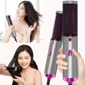 3-in-1 Hot Air Hair Dryer Brush & Styler