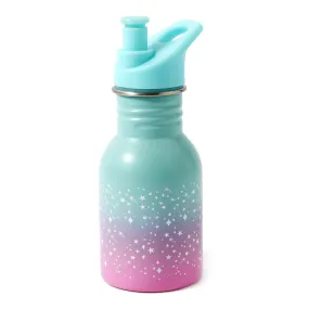 Accessorize London Girl's Cosmic Ombre Metal Water Bottle