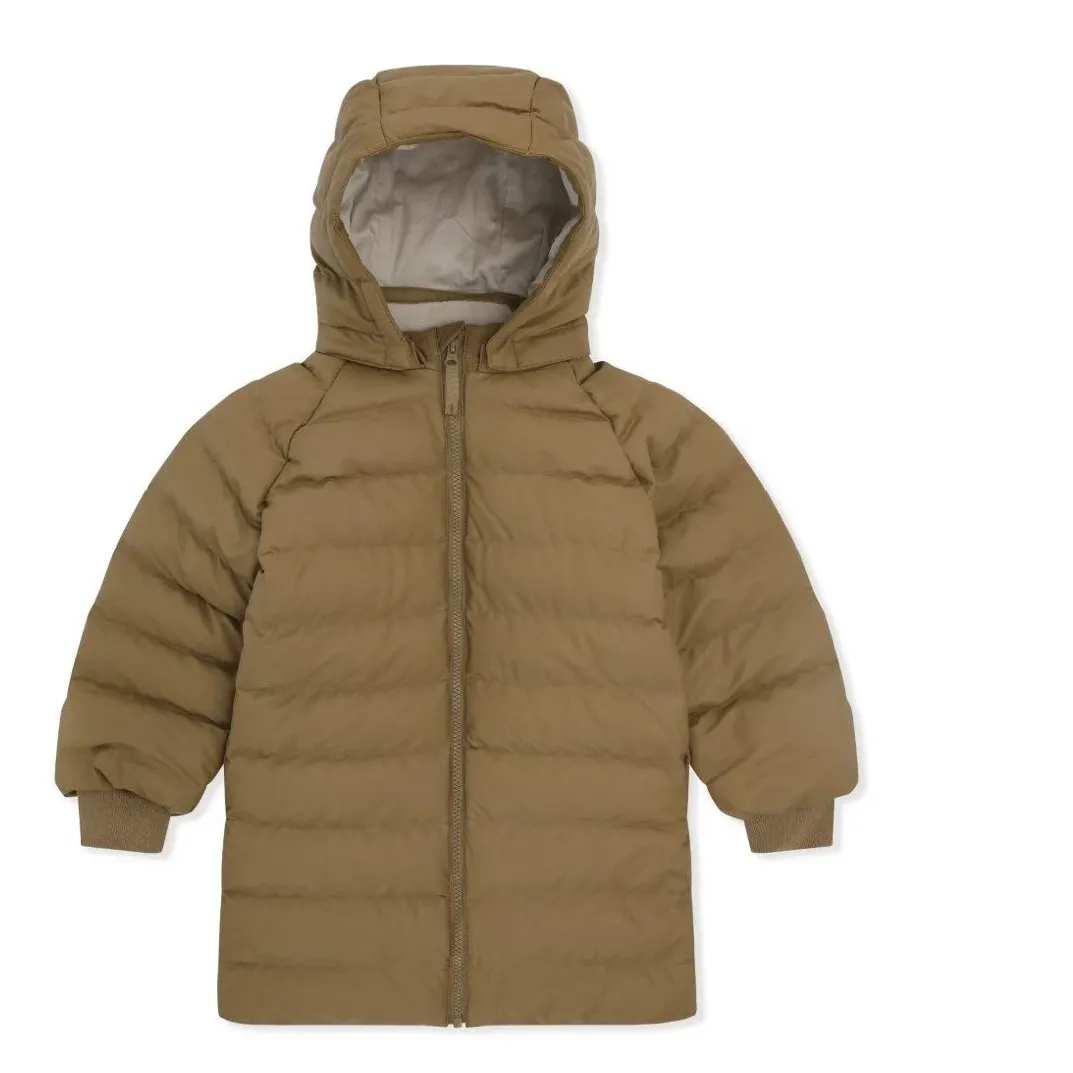 Ace Long Rain Down Jacket - Dijon