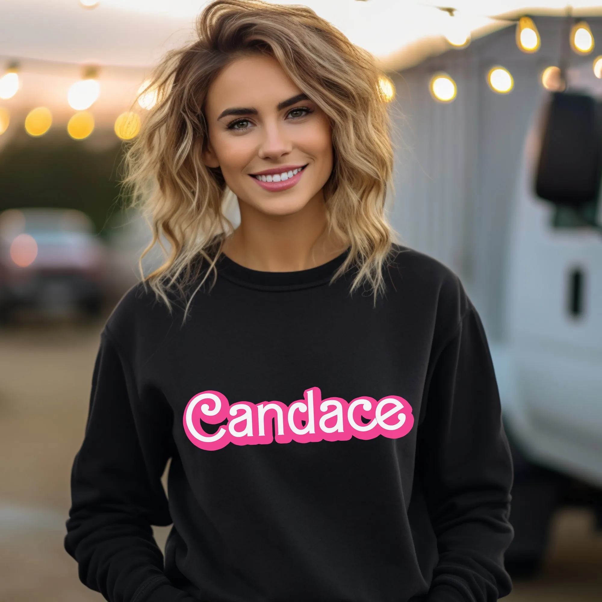 ADULT Pink World- CREWNECK SWEATSHIRT