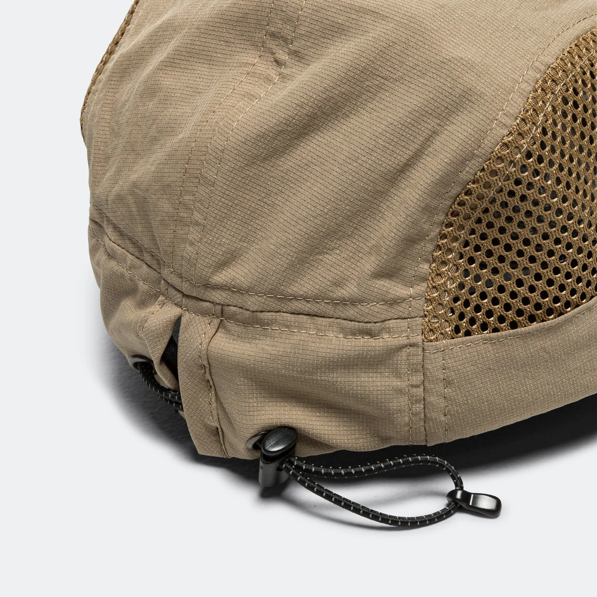 Air Cloth Mesh Jet Cap - Beige