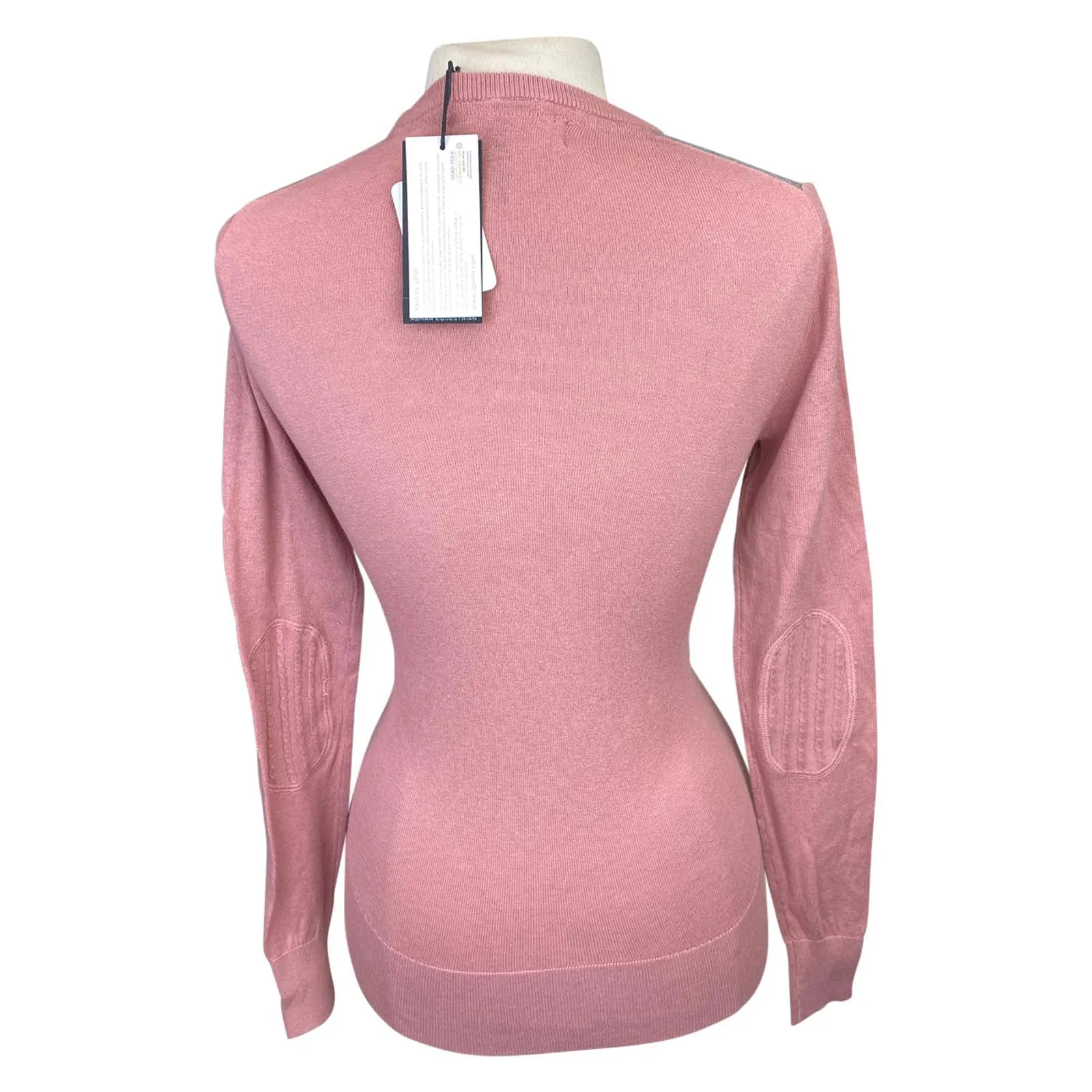 Asmar Equestrian 'Ayana' Sweater in Pale Rose - Women's XS