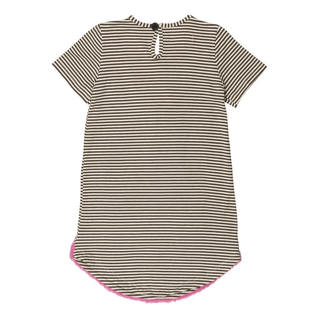 Bang Bang Copenhagen Surprise Striped Tee Dress