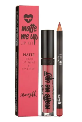 Barry M Runway Matte Me Up Lip Kit