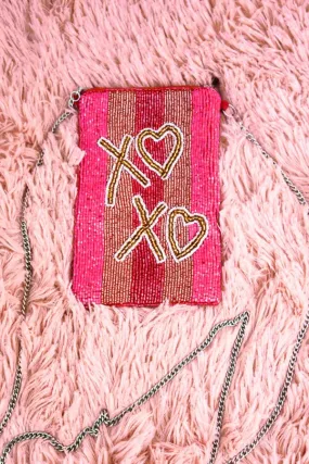 beaded CROSSBODY phone purse