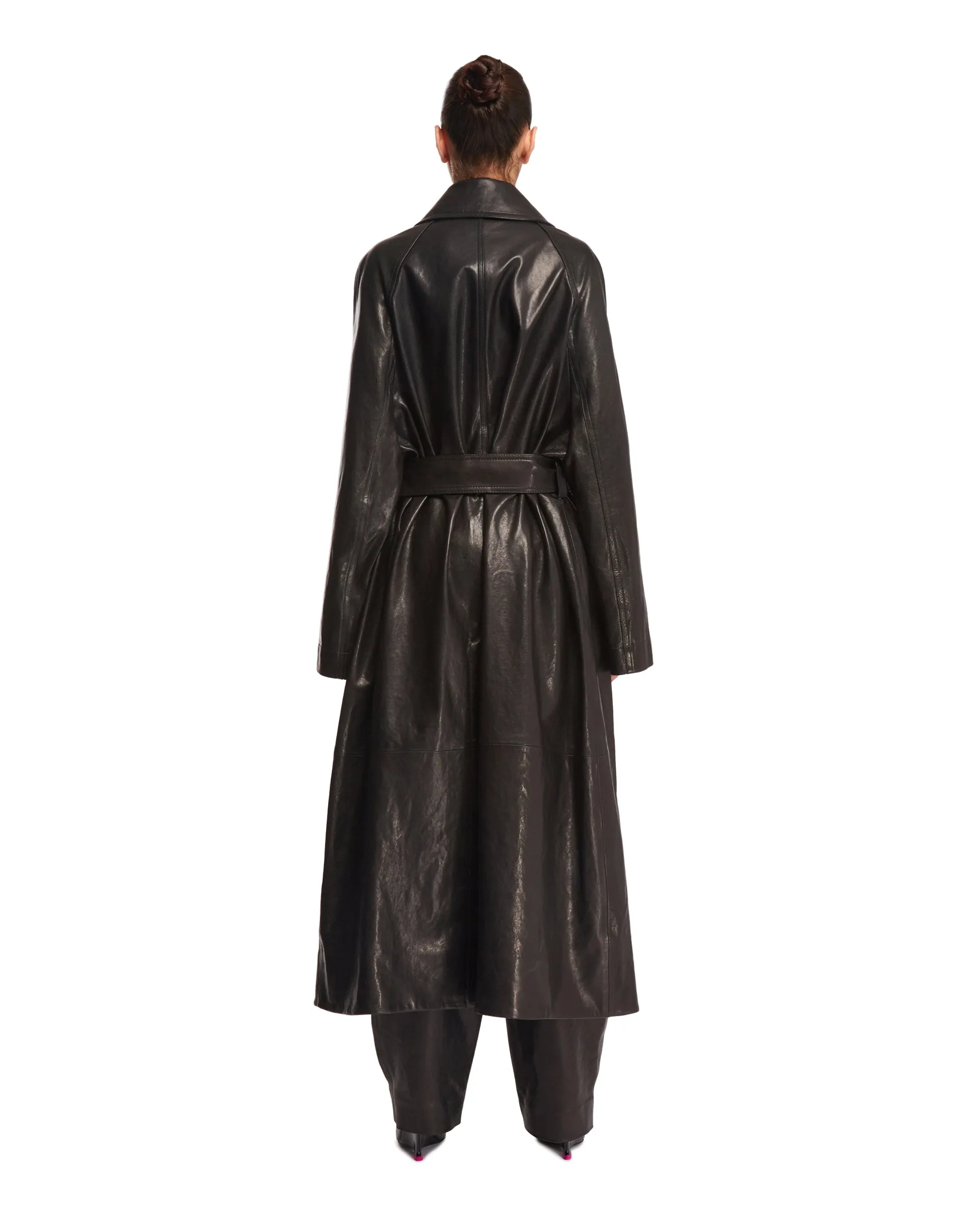 Black Leather Coat