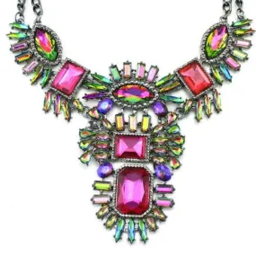 Bohemian Rhapsody Pink Multi Necklace