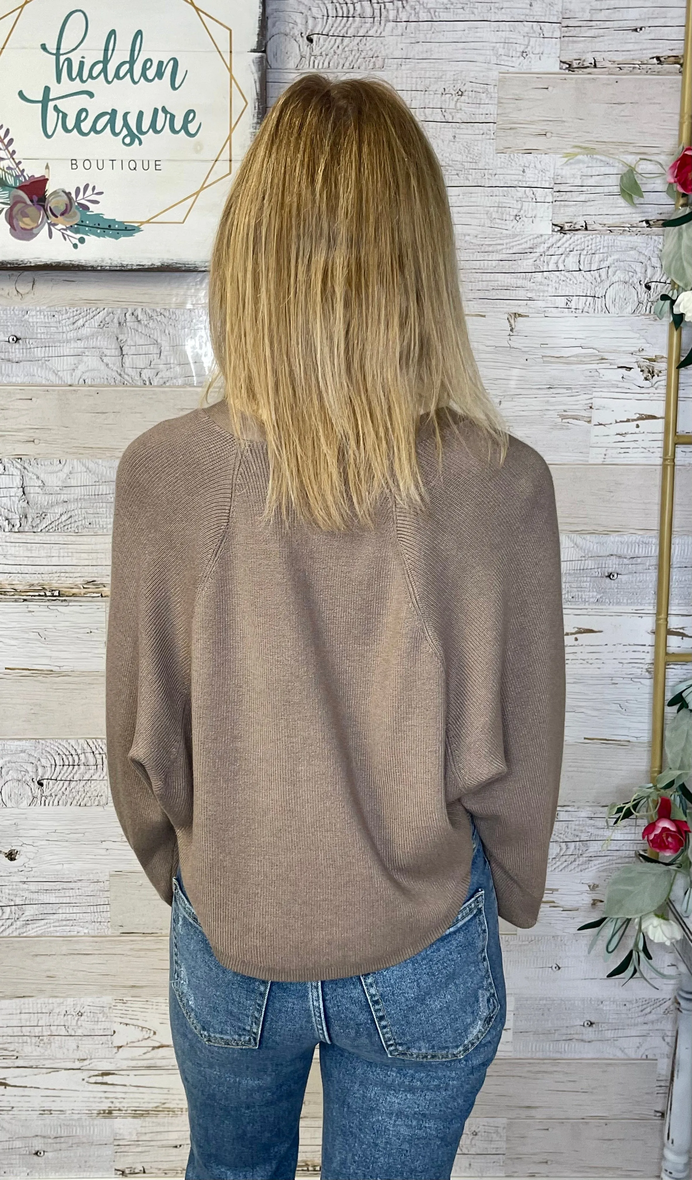 Bubble Sleeve Shrug