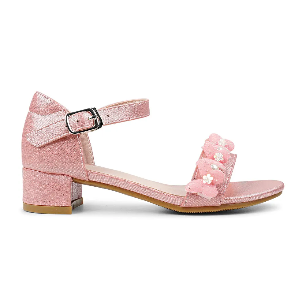 BubbleGummers BEAUT Belt Heel Sandal for Little Girls