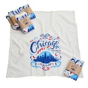 City by the Lake Flour Sack Towel