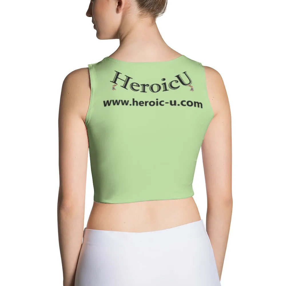 Crop Top Awesome Pale Green