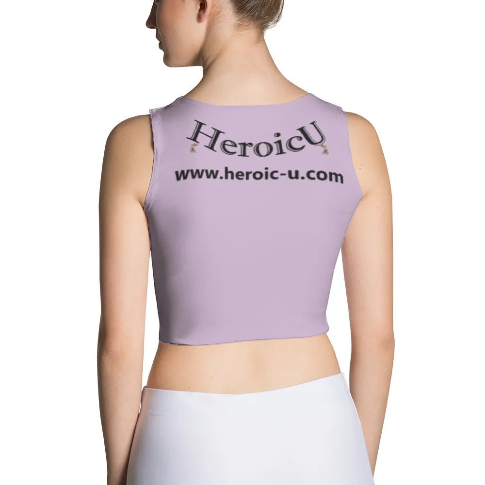 Crop Top Awesome Pale Purple