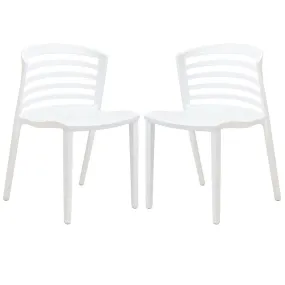 Curvy Dining Chairs Set of 2