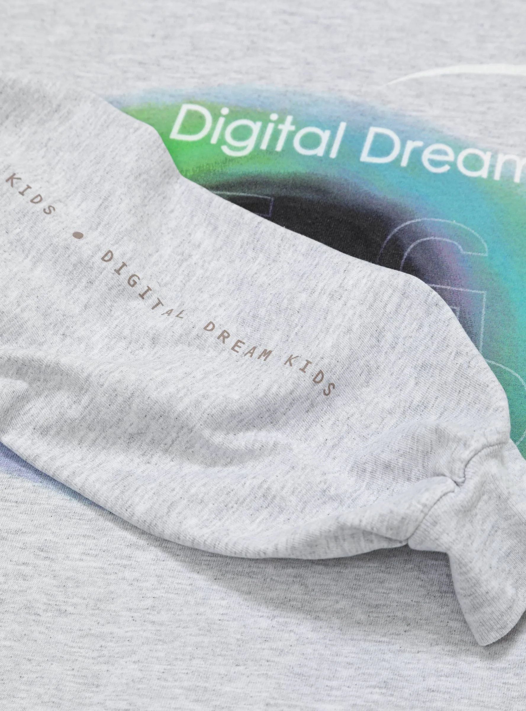 Digital Dream Kids T-shirt Heather Grey