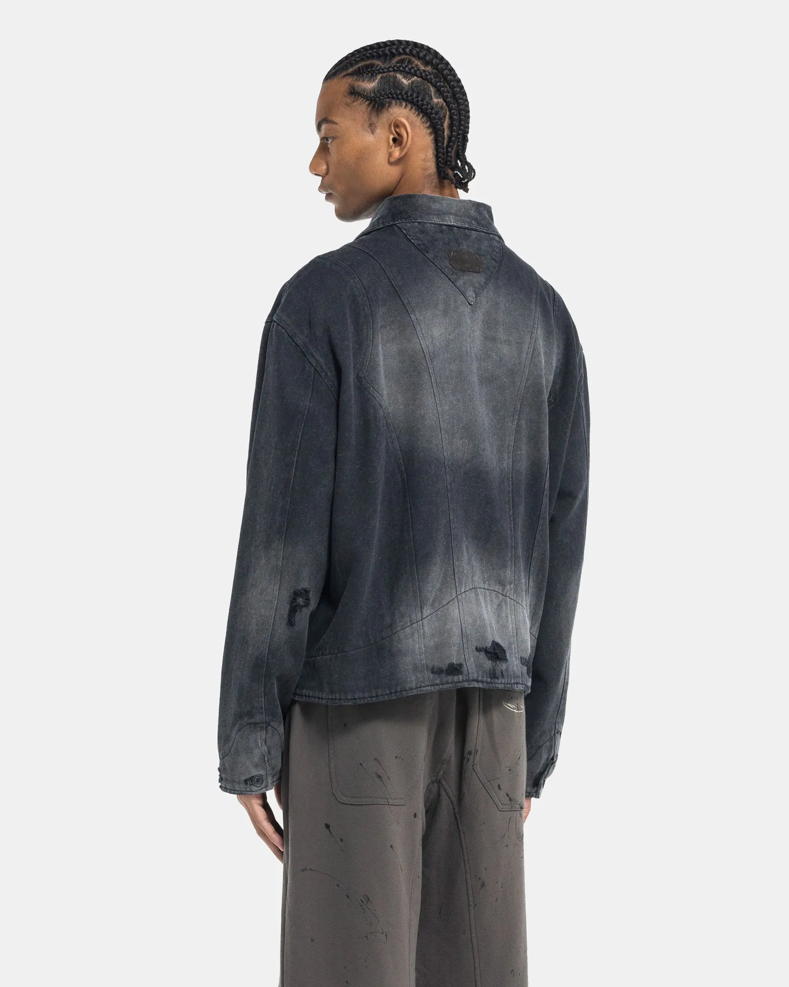 E Miner Jacket in Dark Grey