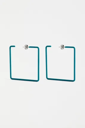 Elk The Label - Ingur Hoop Earring - Teal