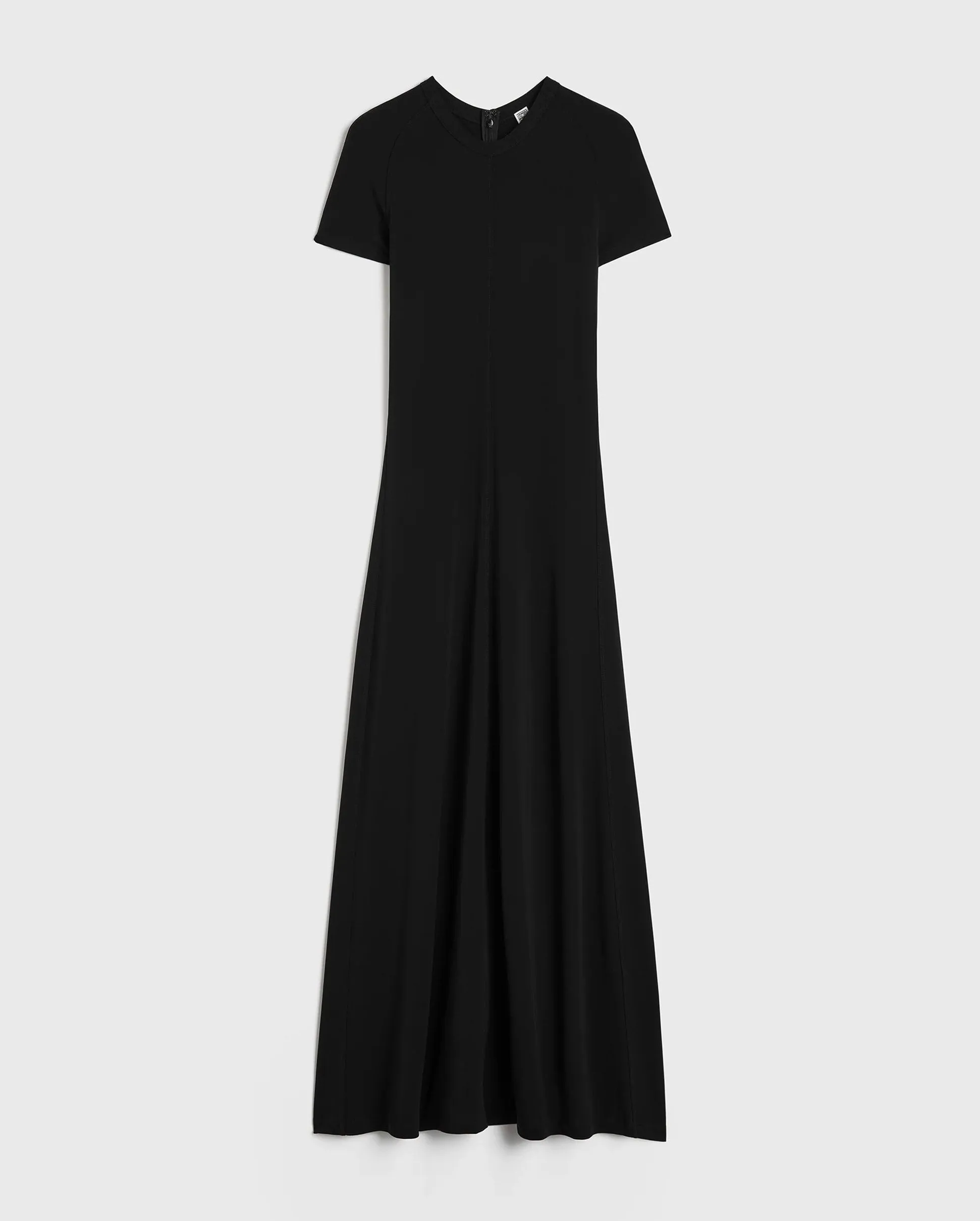 FLUID JERSEY DRESS / BLACK