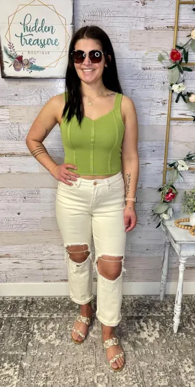 Georgia Green Sweater Tank