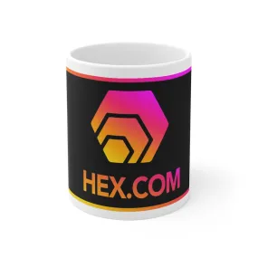 HEX.COM Ceramic Mug 11oz