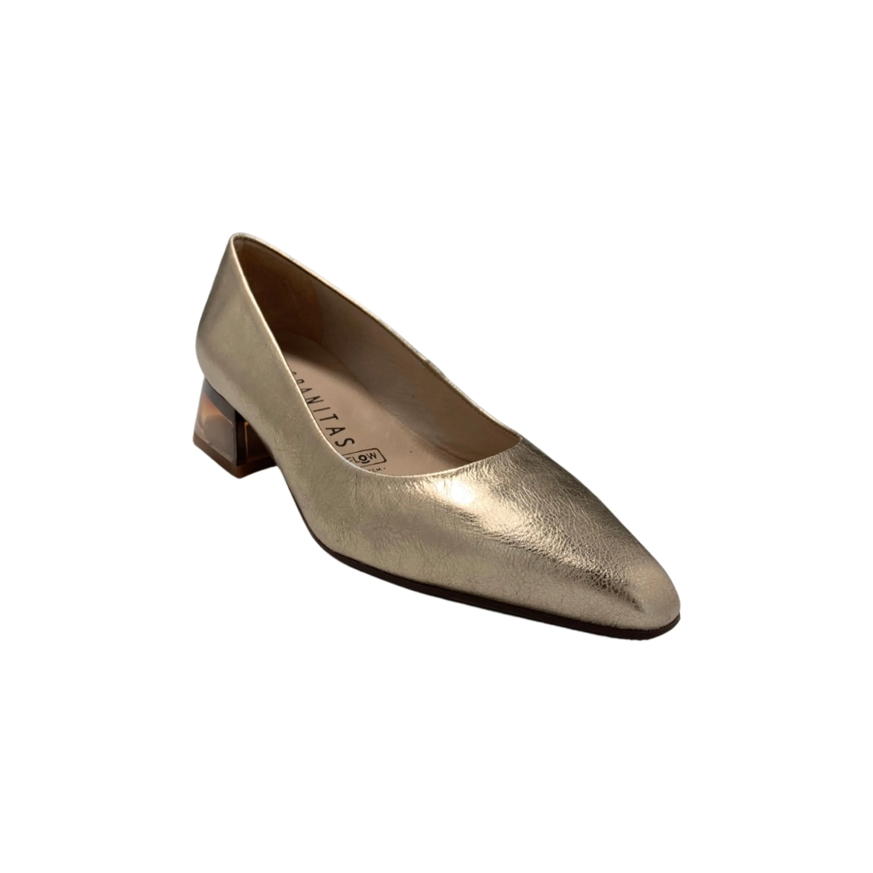 HI232529 Sahara Bronze Metallic Low Heel