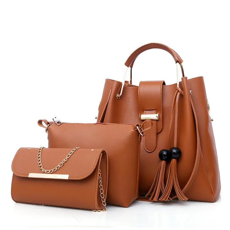 INSTOCK-new European and American handbags for women, fashionable