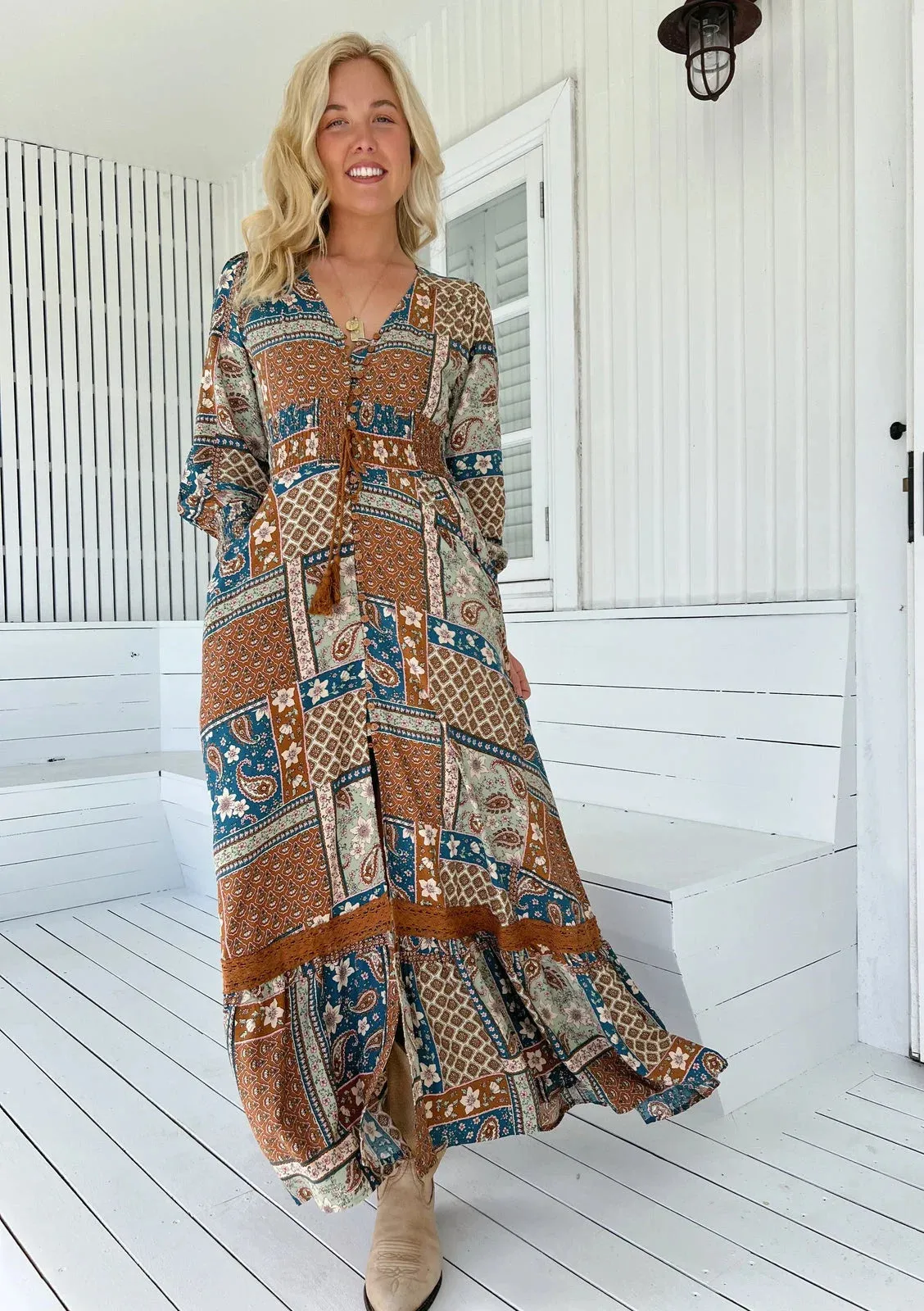 Jaase Sabrina Maxi Dress - Izabelle Collection