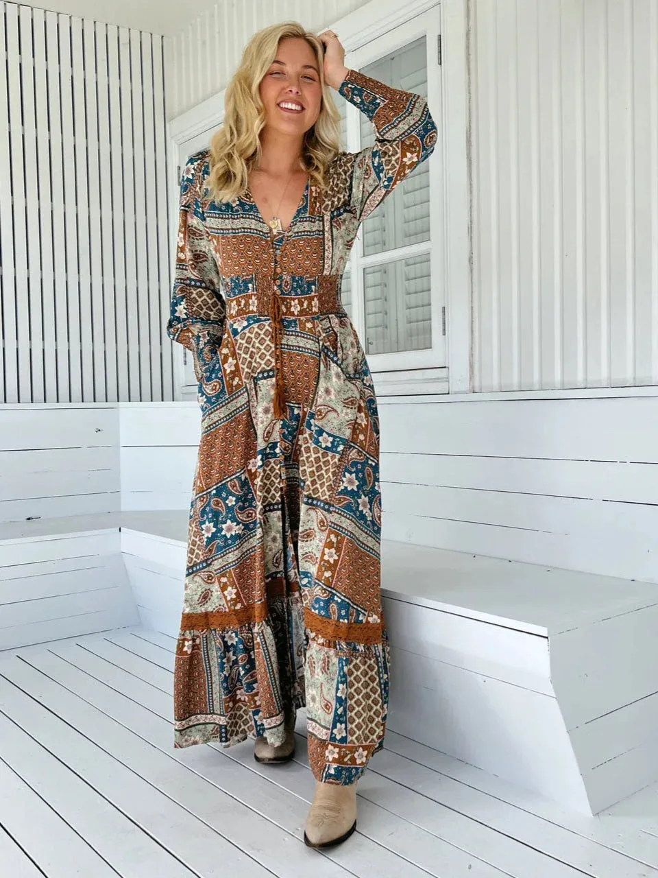 Jaase Sabrina Maxi Dress - Izabelle Collection