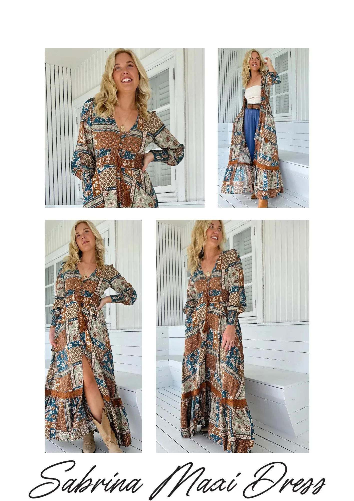 Jaase Sabrina Maxi Dress - Izabelle Collection