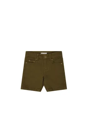 JAMIE KAY Noah Woven Short - Dark Anise