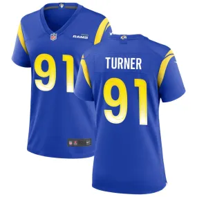 Kobie Turner Nike Los Angeles Rams Women's Game Jersey - Royal