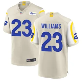 Kyren Williams Nike Los Angeles Rams Game Jersey - Bone