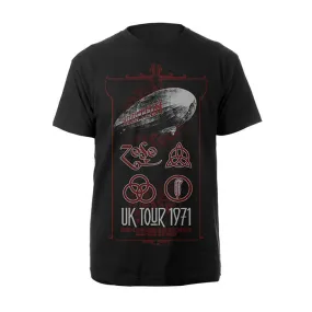 Led Zeppelin UK Tour 1971 T-Shirt