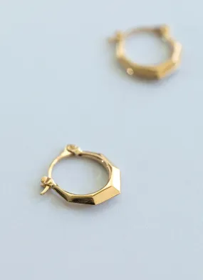 Malala lapide earrings 14k gold