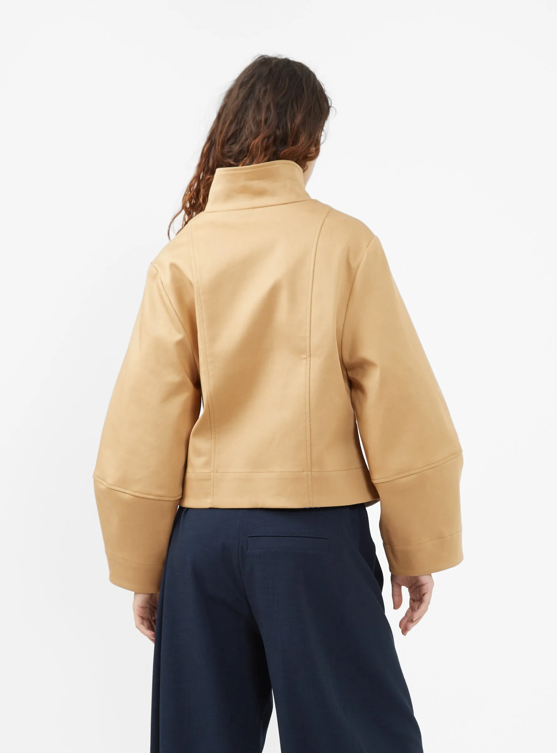 Moon Short Bonded Jacket Sand