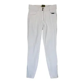 Ovation 'Bellissima' Full Grip Breeches in White - Women's 28R