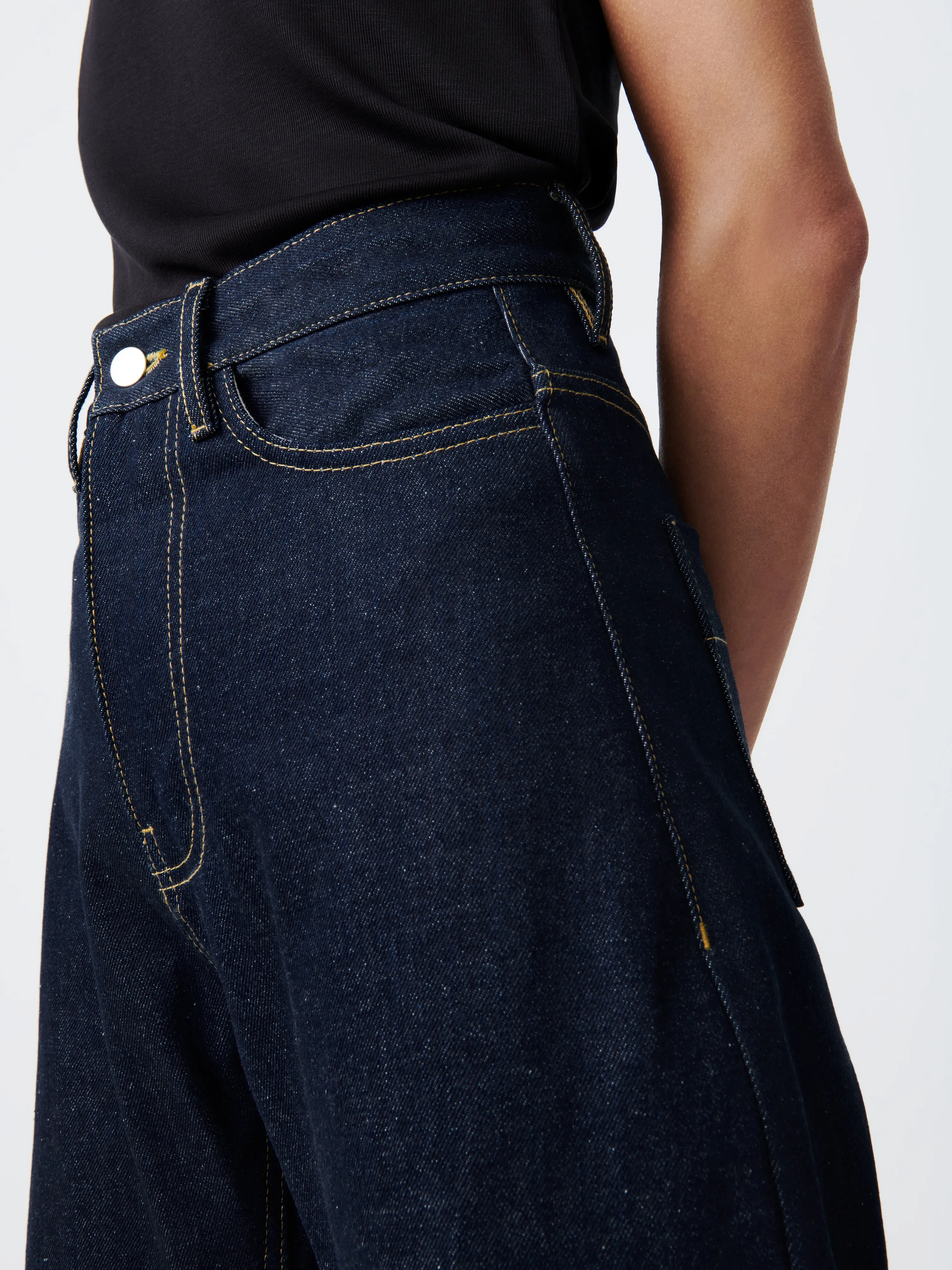 Ruthe Denim Pant in Raw Indigo