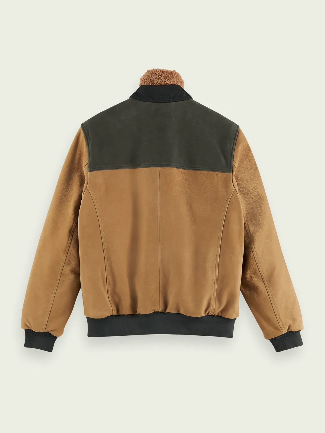 Scotch & Soda Colour Block Suede Jacket (163281)