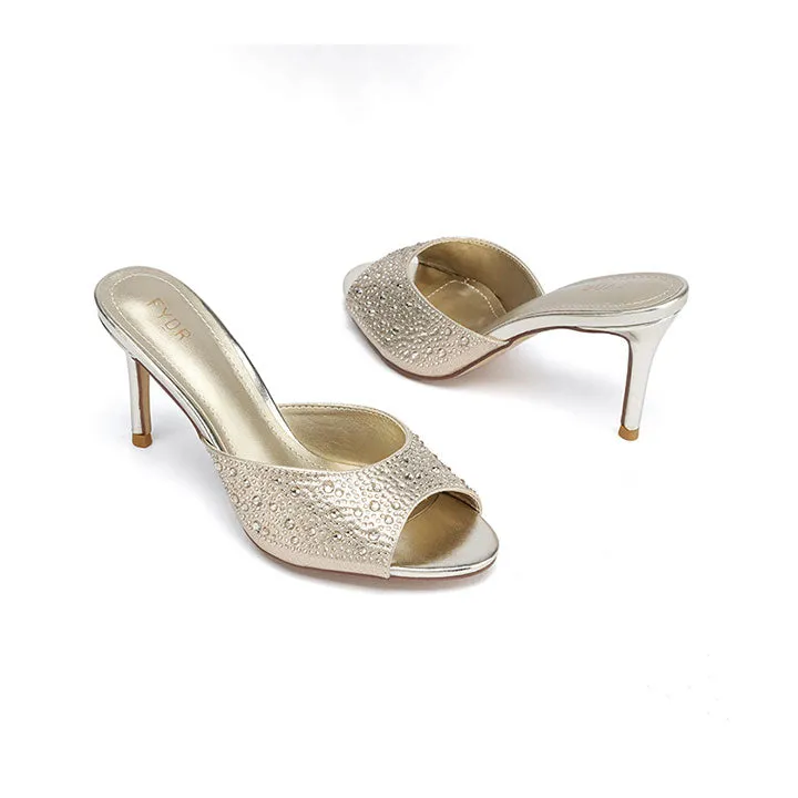 Shiny Mule Sandal HL 179