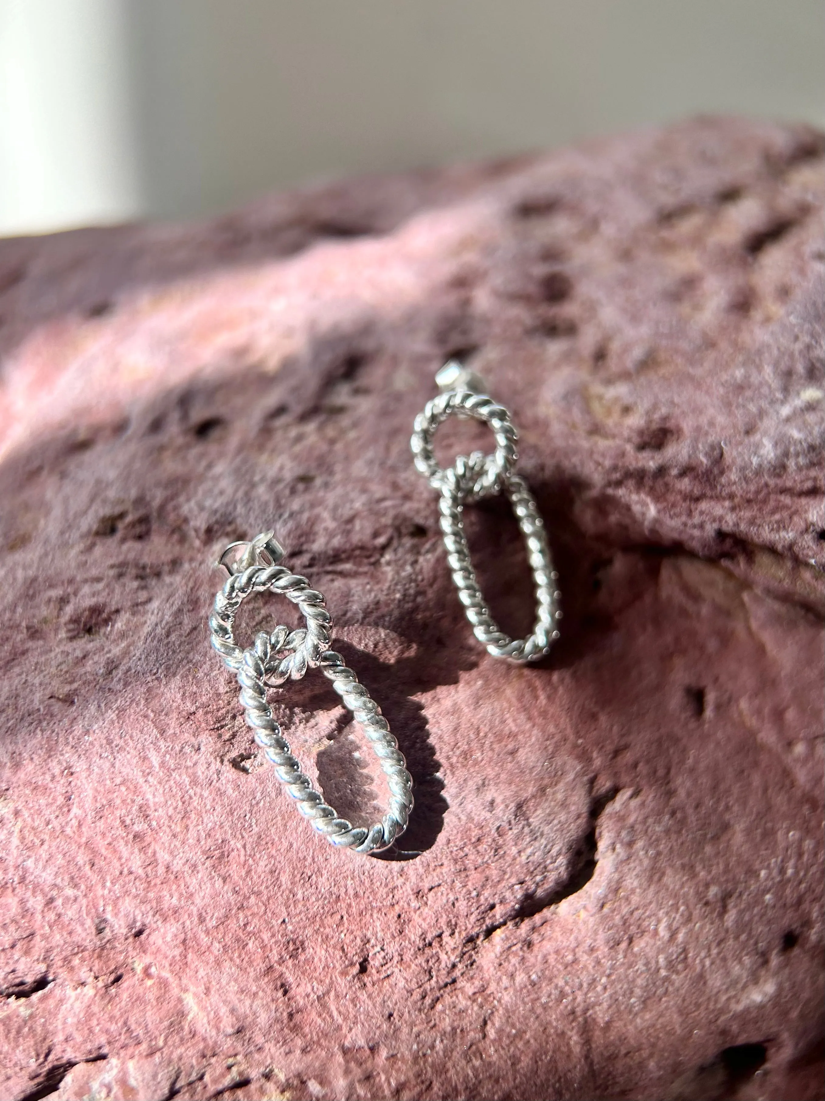 Small Chain Drop Earrings