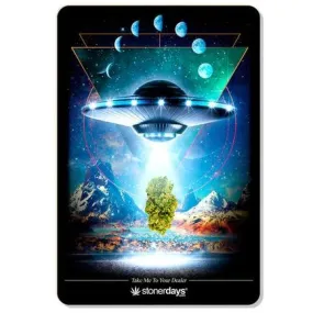 Stoner Glass & Mouse Mat Large Rectangle Size