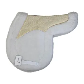 Success Equestrian Deluxe Hunter Pro Pad in White - Medium (16-16.5)