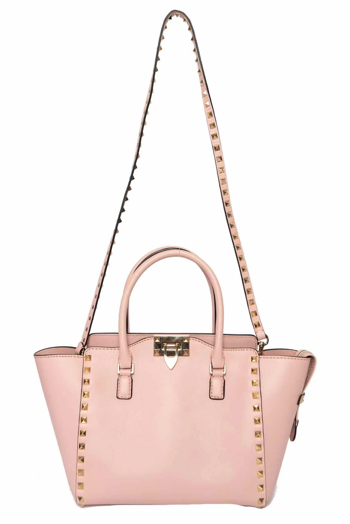 Valentino Rockstud Trapeze Tote