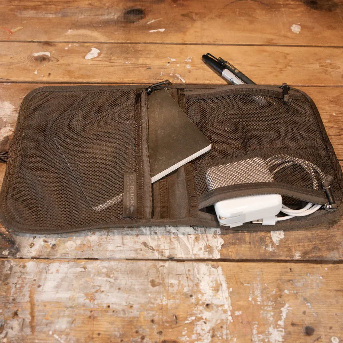 Wire Dopp - Waxed Canvas