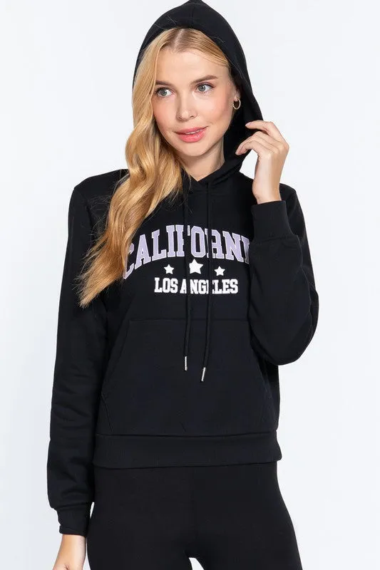 Women's California Los Angeles Grpahic Hoodie Sweatshirt