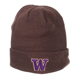 Zephyr University of Washington Gray Knit Beanie